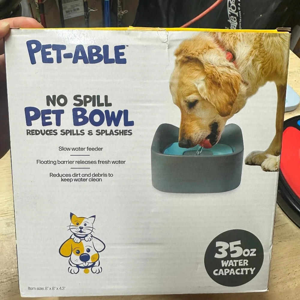Pet-Able No Spill Pet Bowl